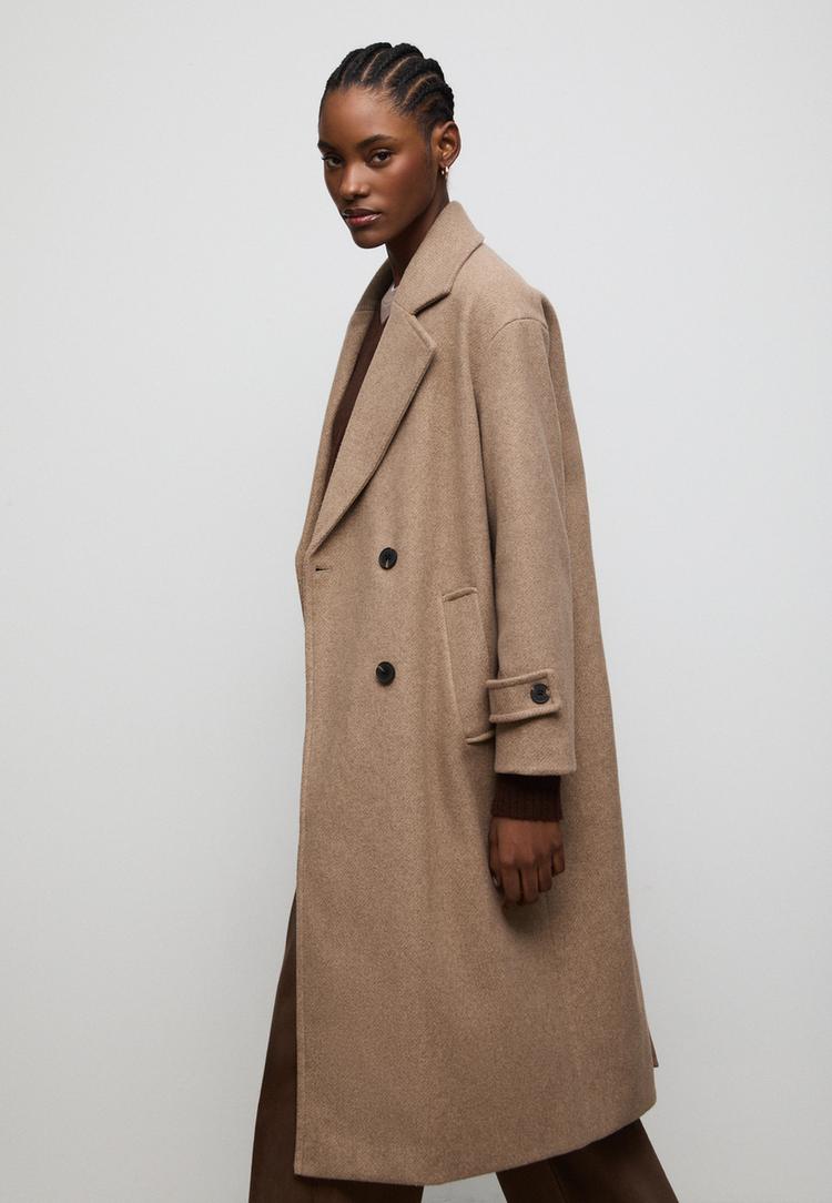abrigo largo oversize