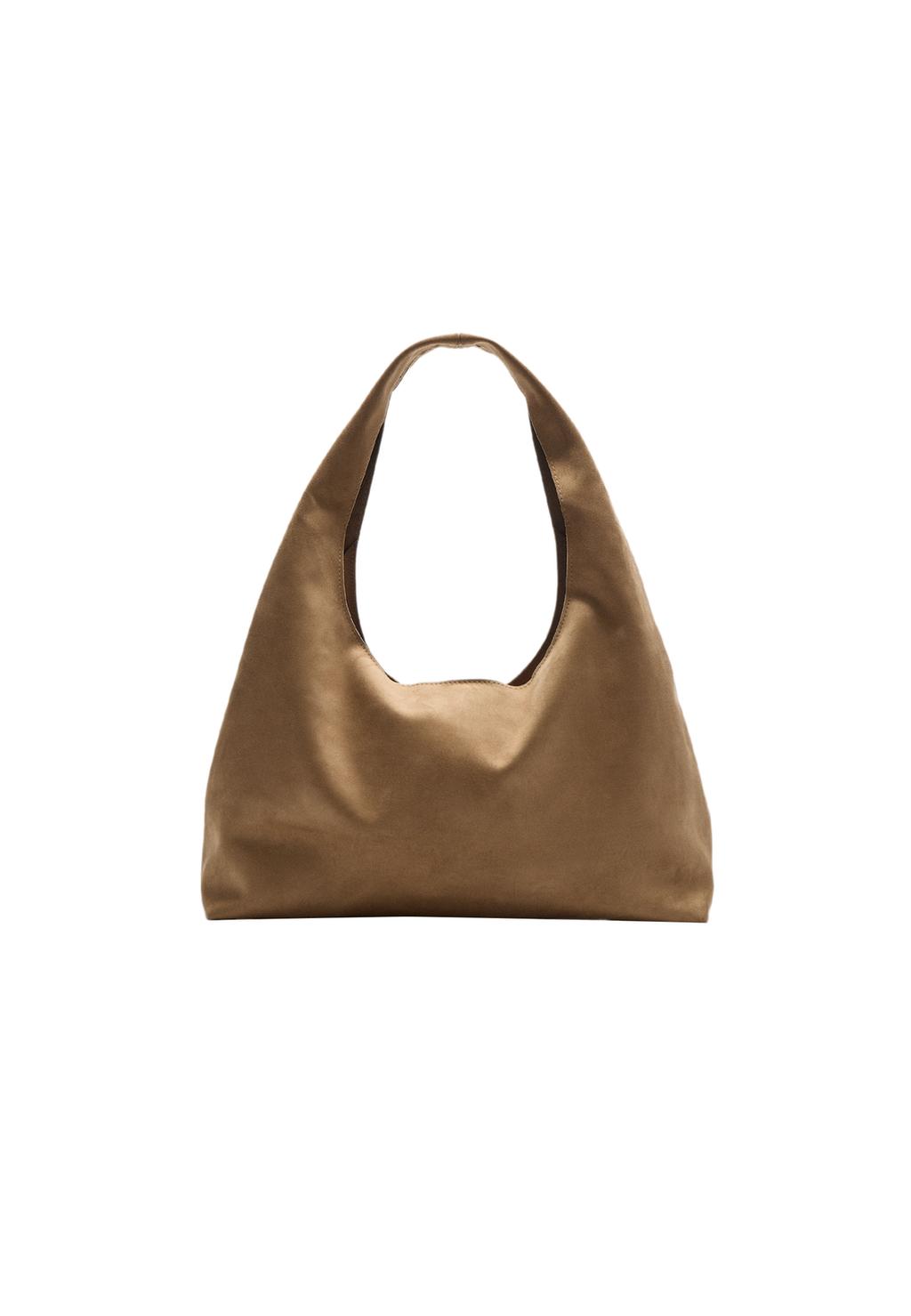 Bolso de hombro efecto ante