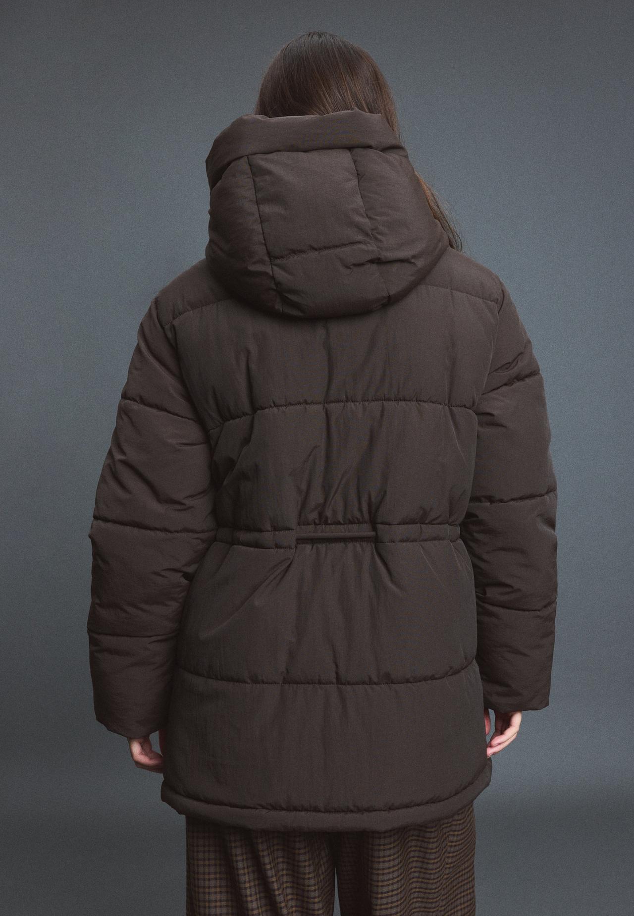 Padded coat — Brown
