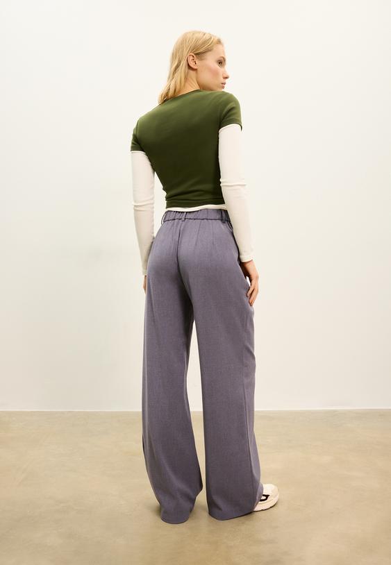 pantalon vestir wide leg