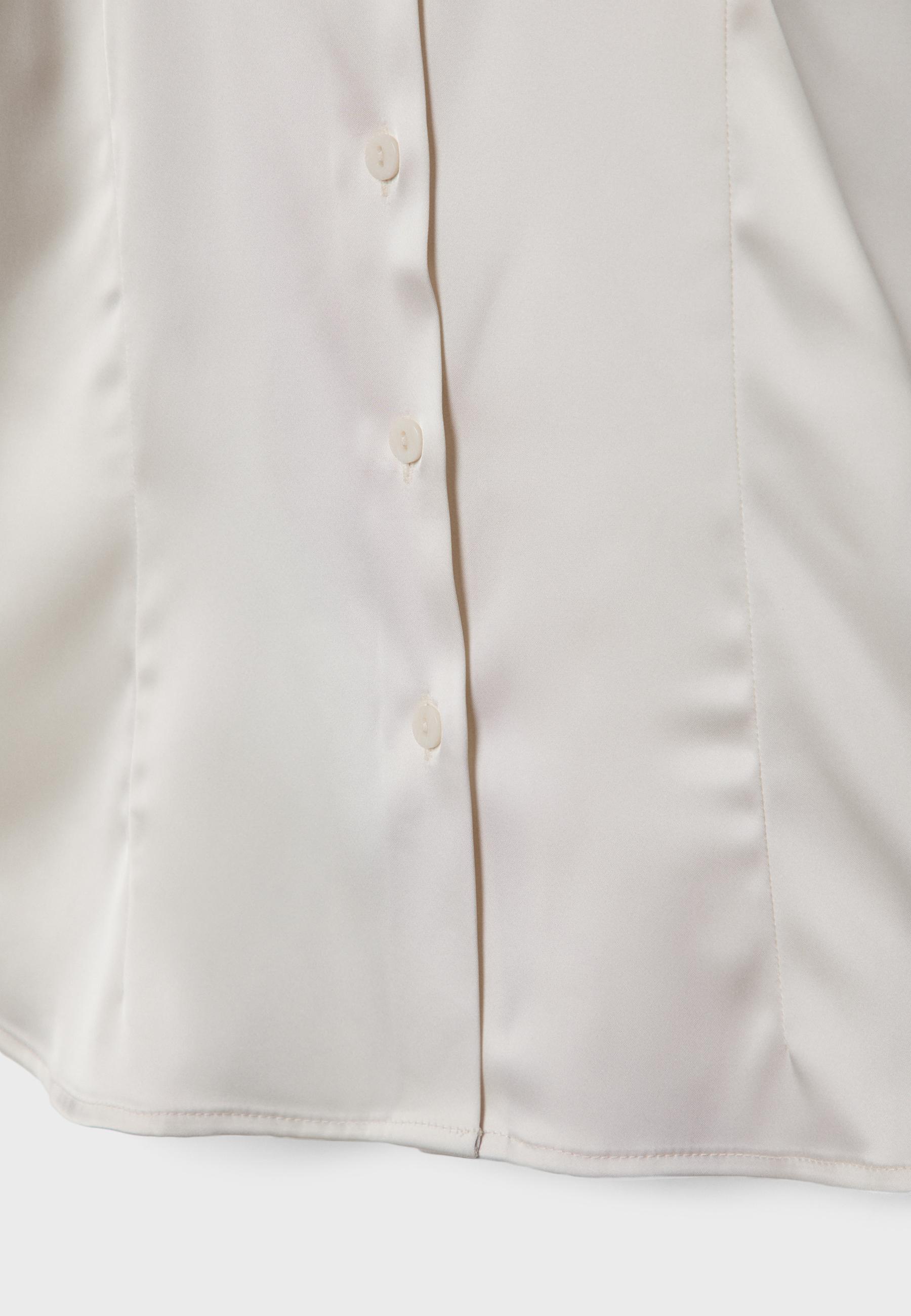 トップス hholic satin shirt ivory Gucci Shirt with silk collar | Women's | Vitkac