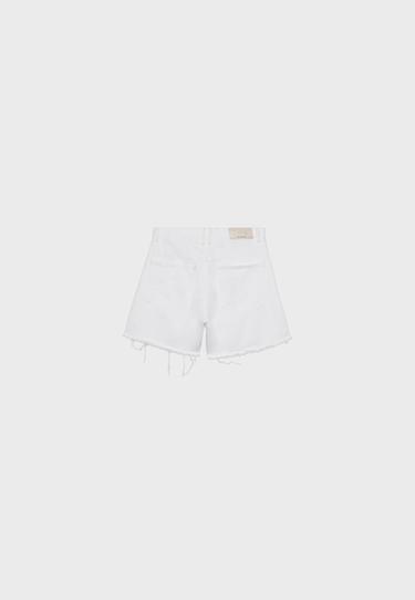 D93 Longline shorts — White 8