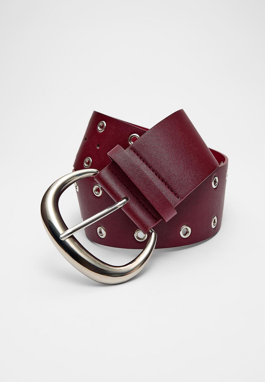 Large ceinture à œillets