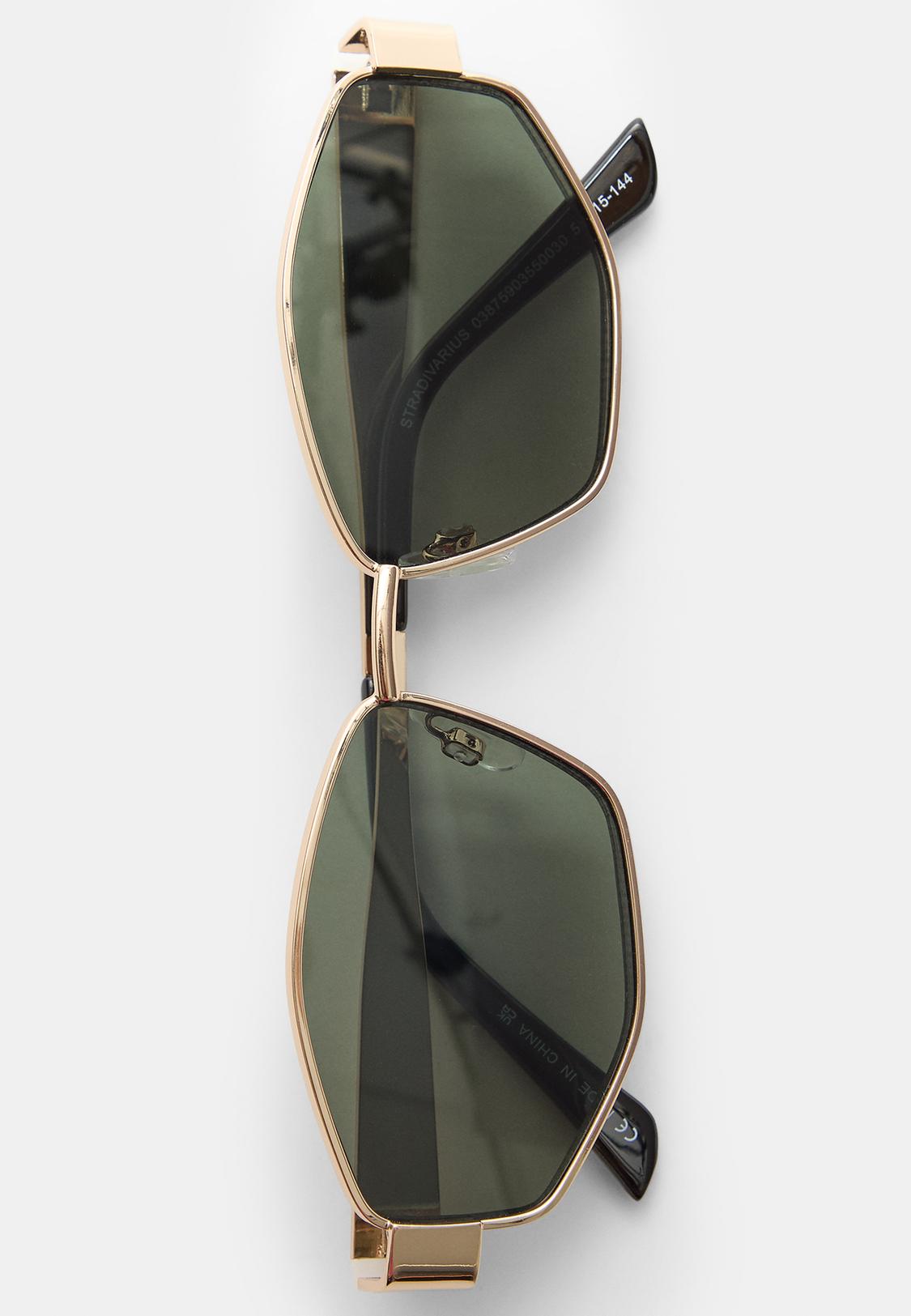 Hexagonal sunglasses Women's fashion Stradivarius Philippines