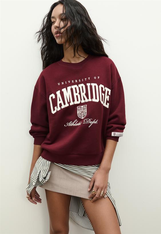 embroidered sweatshirt