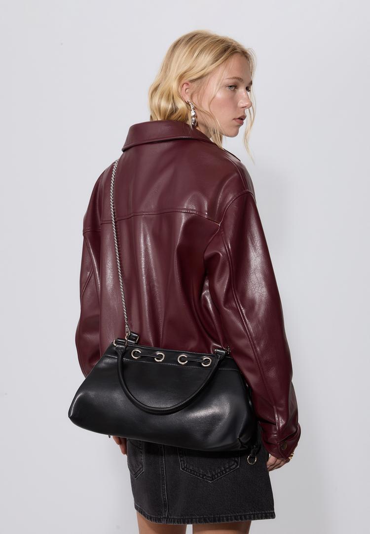 bolso hombro ojales