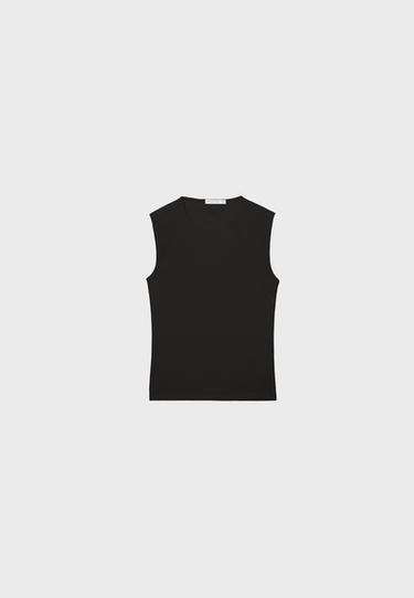 Basic kolsuz tişört - Görsel 5
