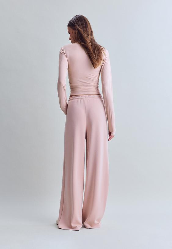 Mekane Jogger Palazzo Hlače