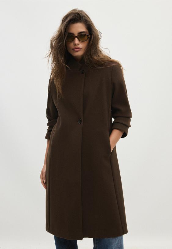 manteau basique toucher doux