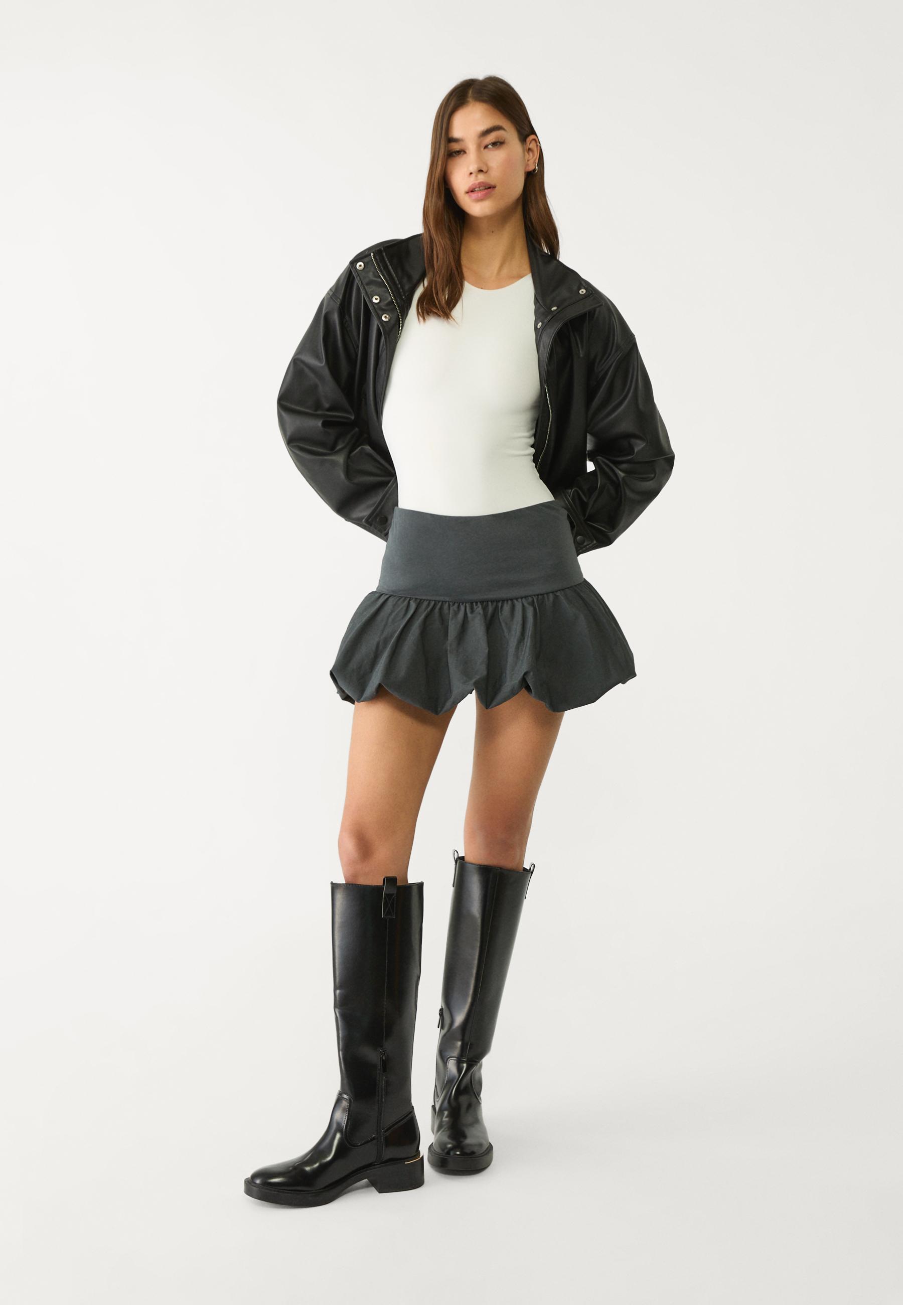 Polyamide halter bodysuit - Women's fashion | Stradivarius