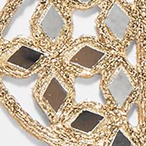 Wave mirror bracelet — Gold