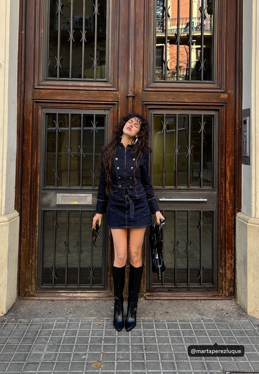 Denim blazer — RINSE BLUE DENIM