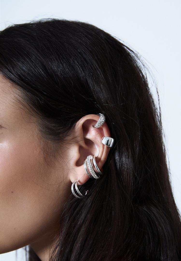 ohrring--kreolen--und-ear-cuff-set-mit-glitzer