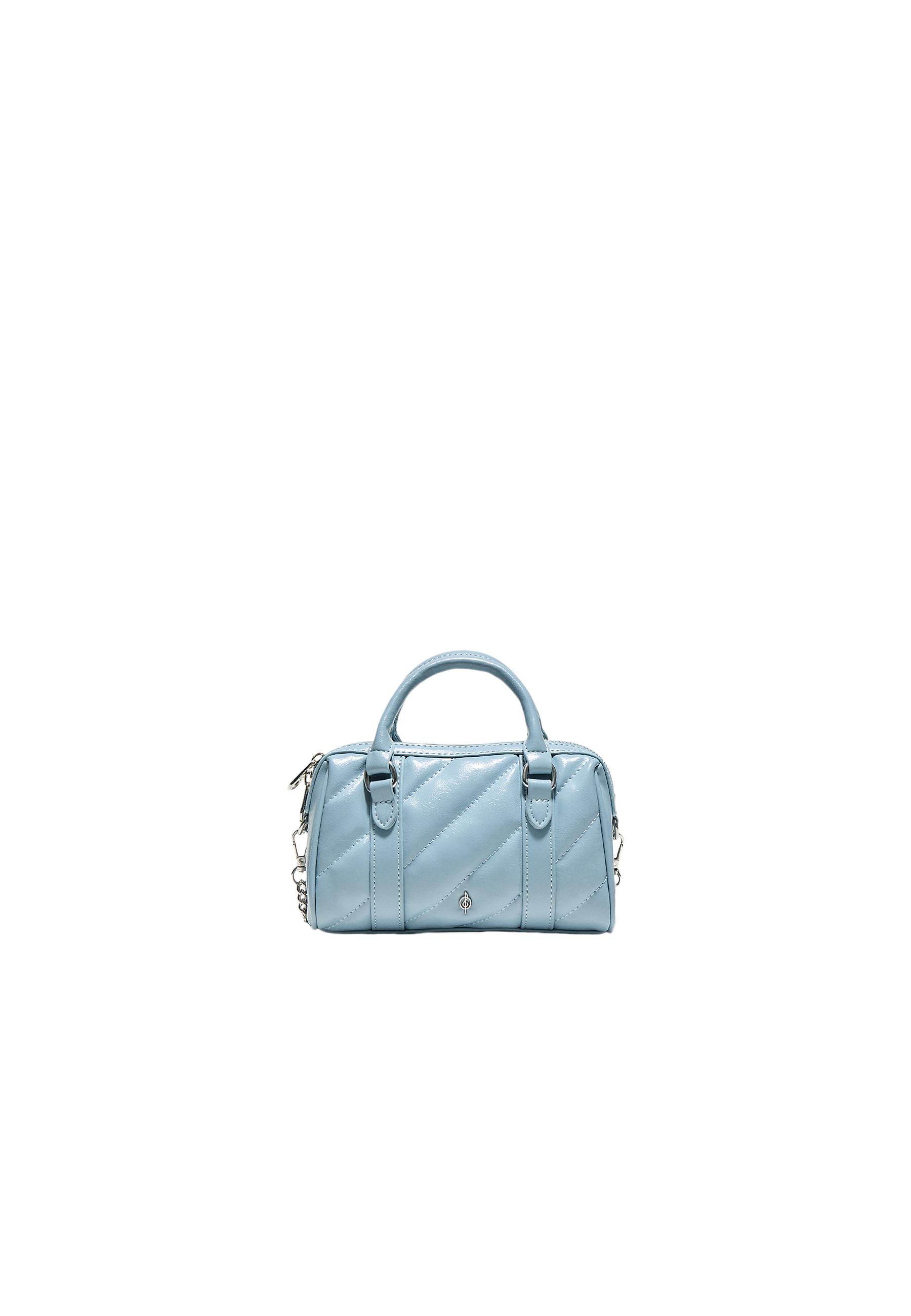 Quilted bowling bag — Sky blue