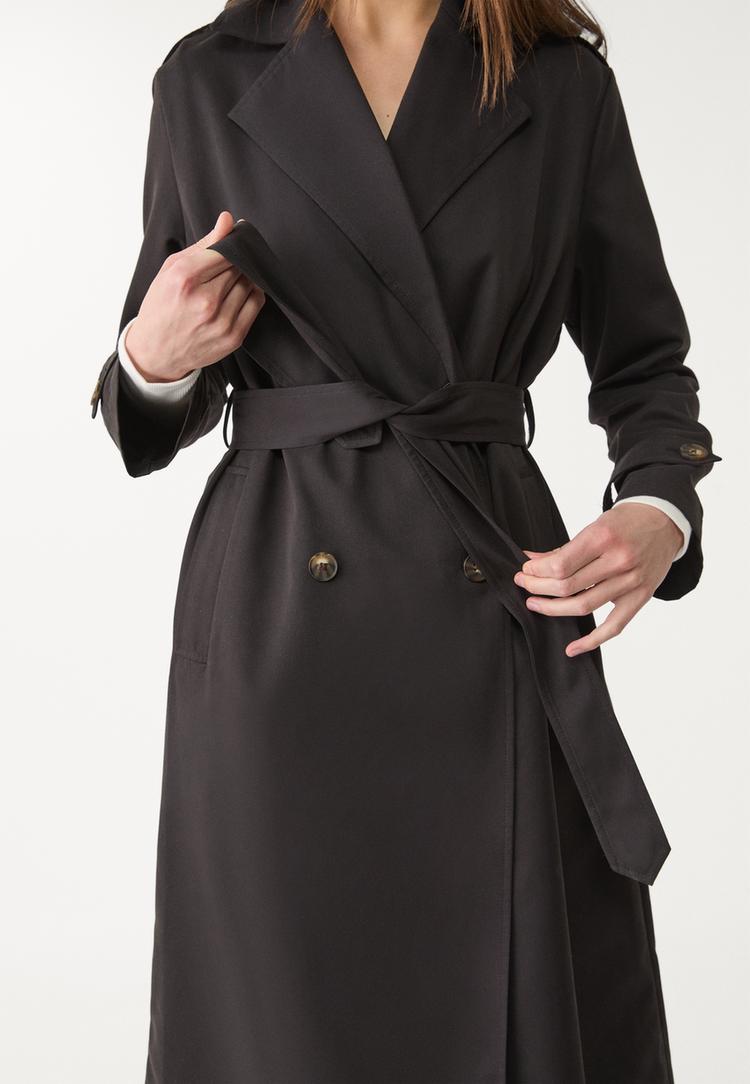 trench fluido largo