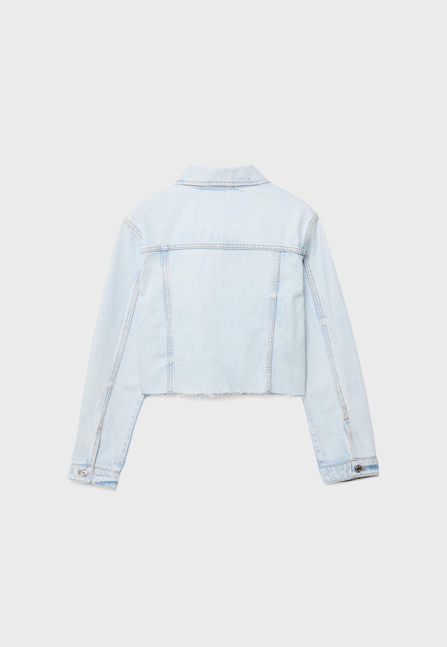 Denim jacket - Women's fashion | Stradivarius Romania