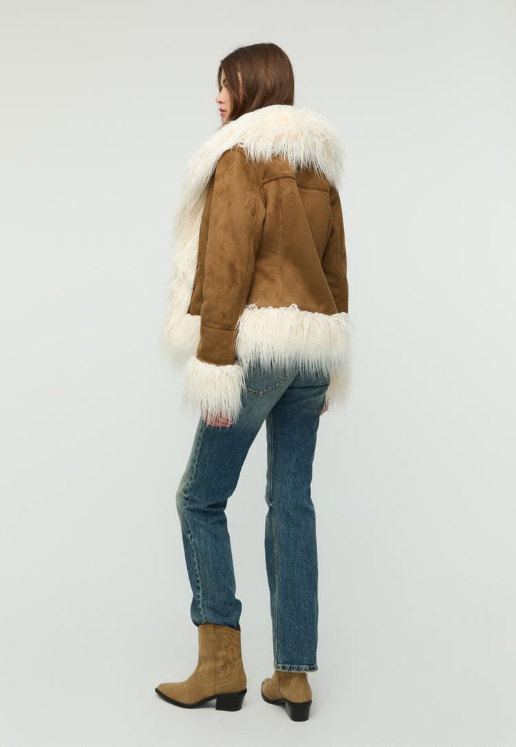 blouson double face fausse