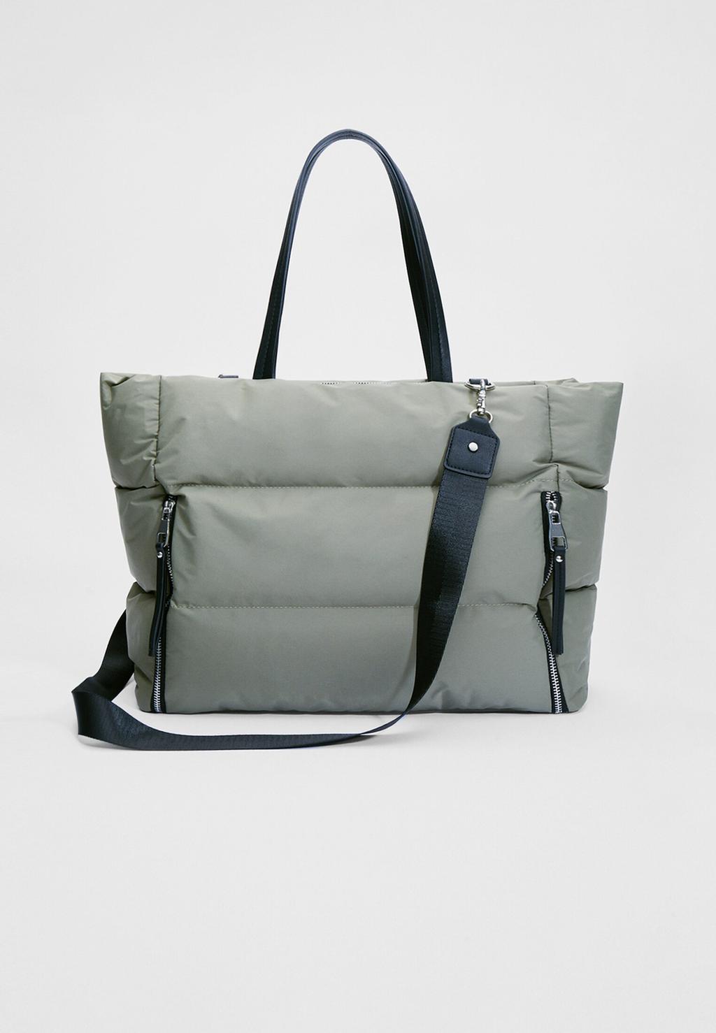 Sac cabas en tissu à fermetures Éclair