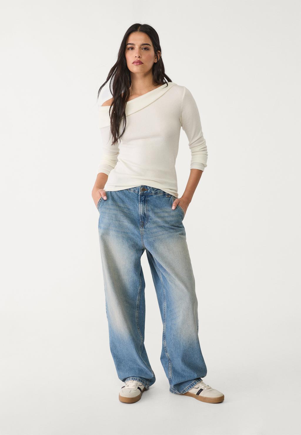 D89 Barrel baggy loose fit jeans