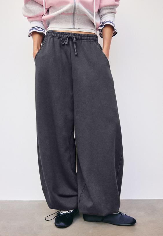 acid wash stoperli jogger pantolon