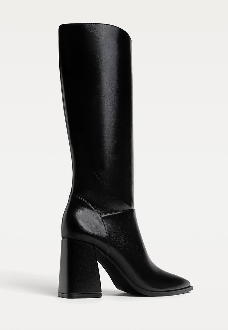botas altas tacon