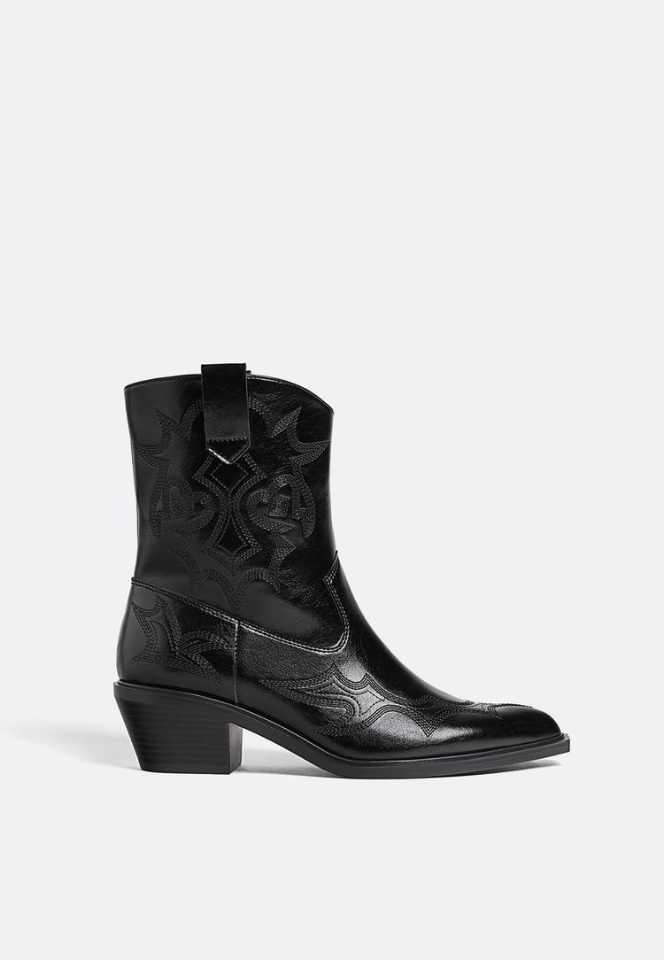bottines a talon cowboy