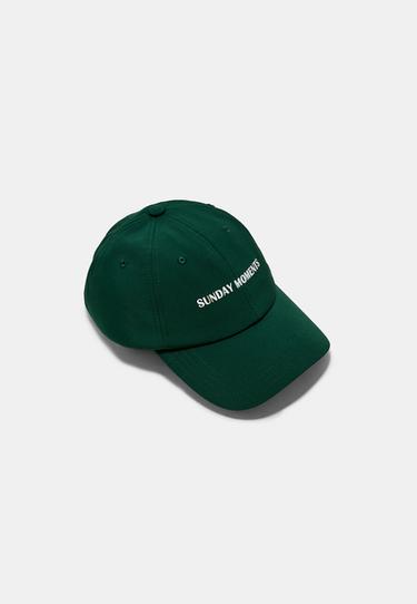 Sunday Moments embroidered cap — Khaki 6
