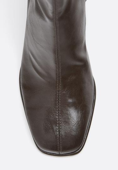Block ankle boots — GREY 5