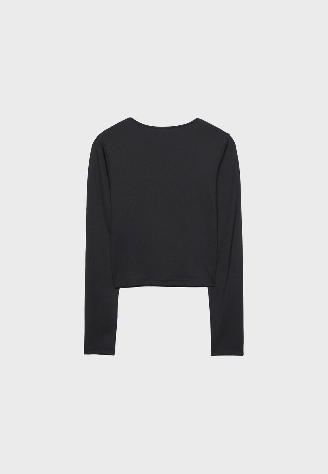 Maglietta in poliammide a maniche lunghe Moda da donna