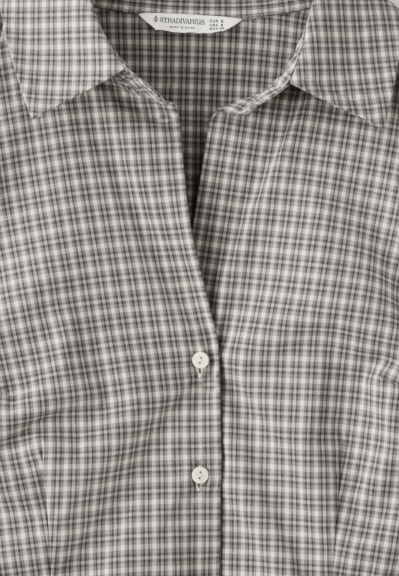 Basic fitted shirt — Brown