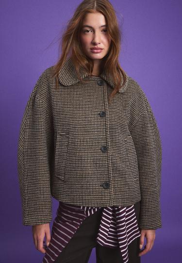 Wool-blend jacket — Beige 3