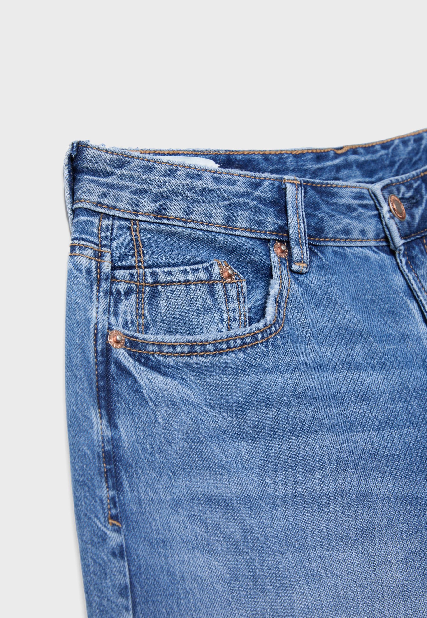 D91 düşük bel geniş paça jean - Görsel 9