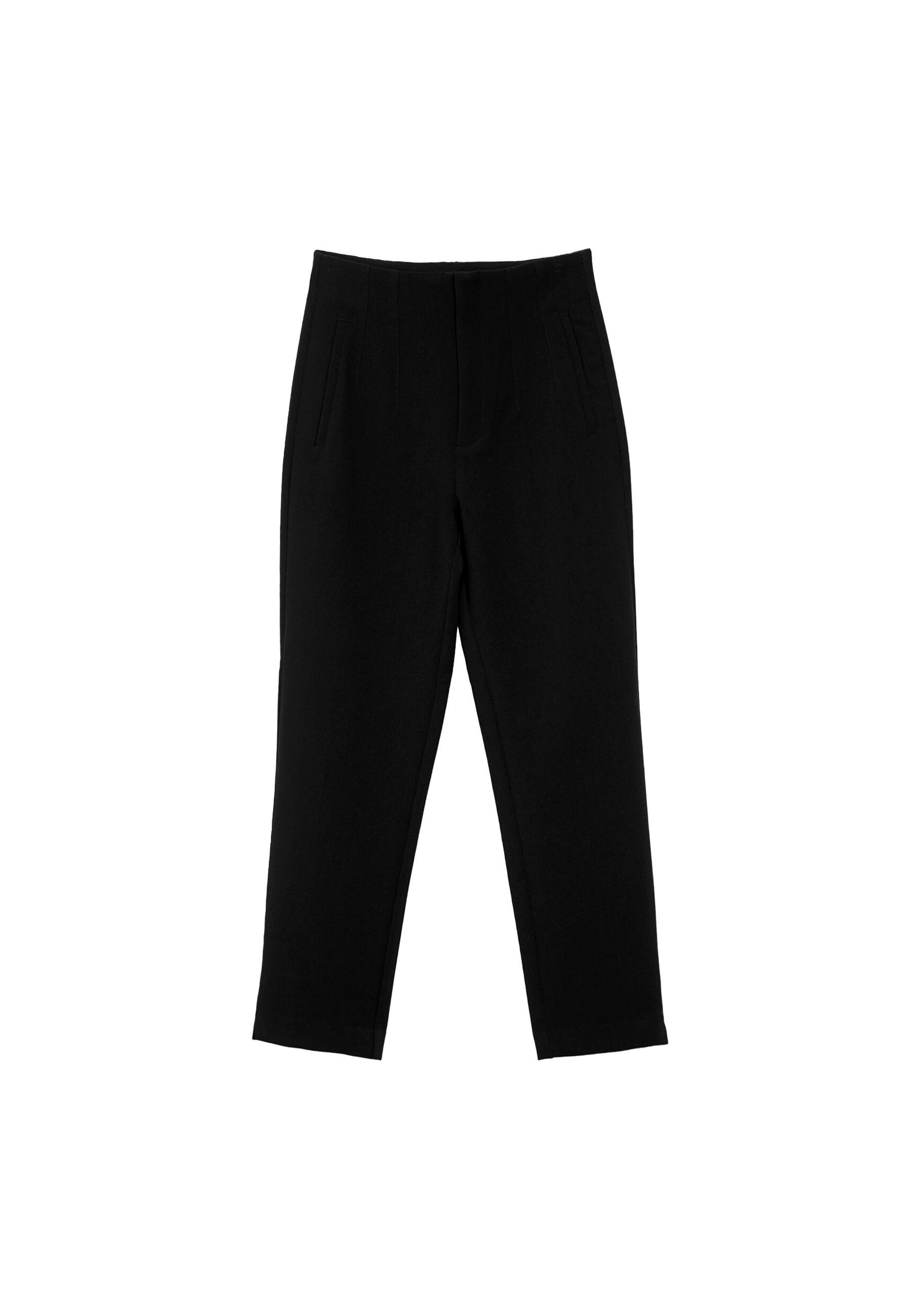 Smart darted trousers — Black