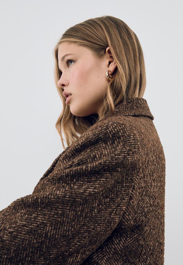abrigo oversize espiga