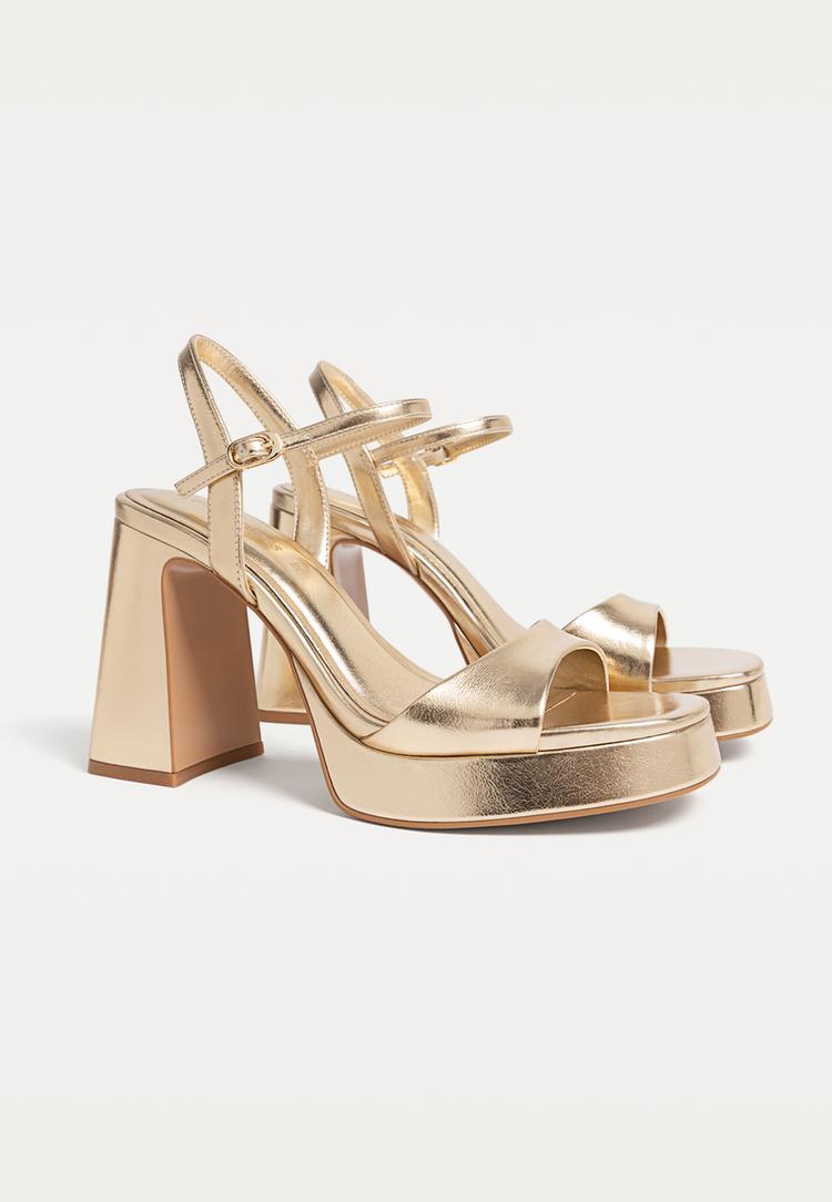sandalias tacon plataforma