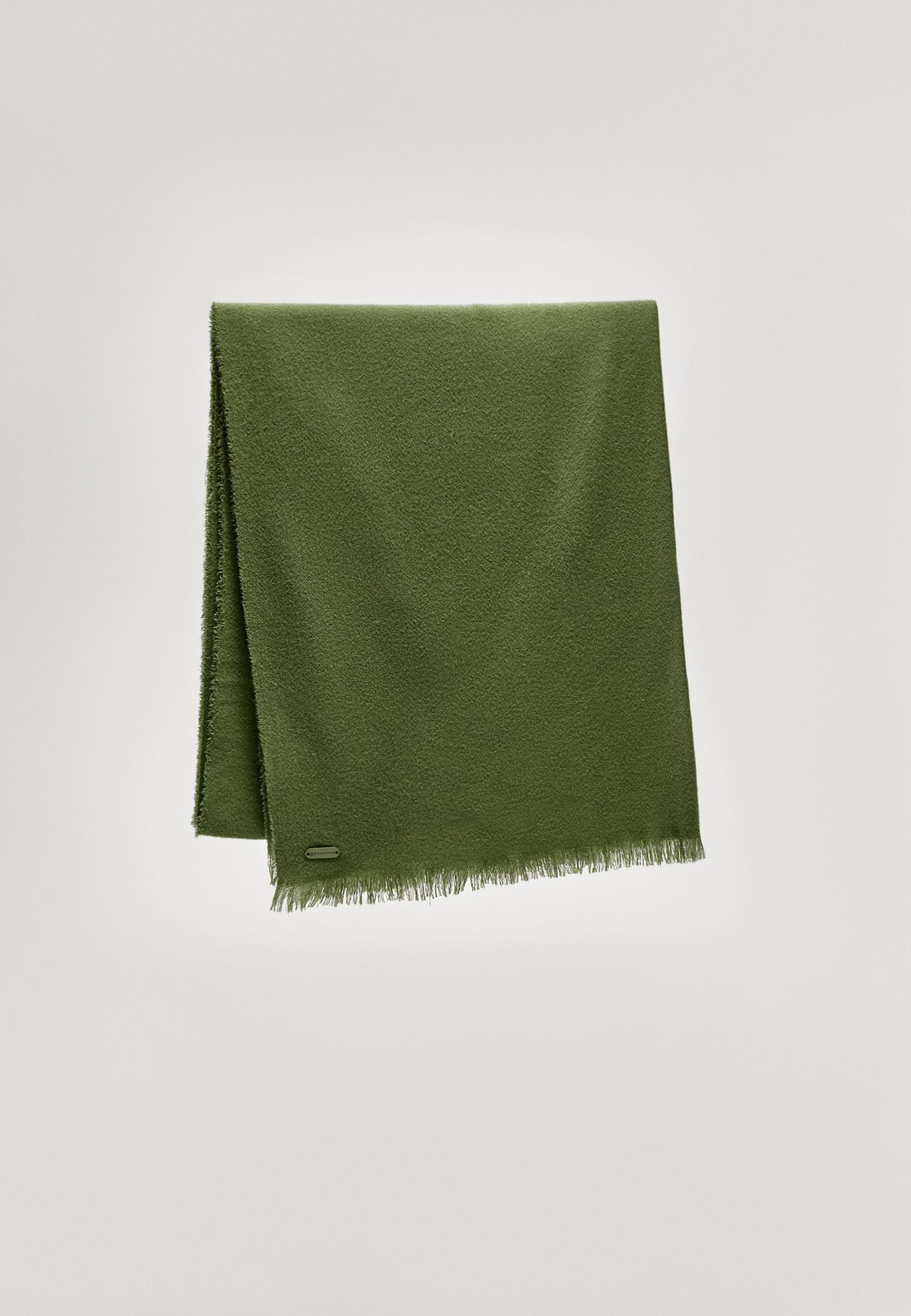 Fine basic scarf — Khaki