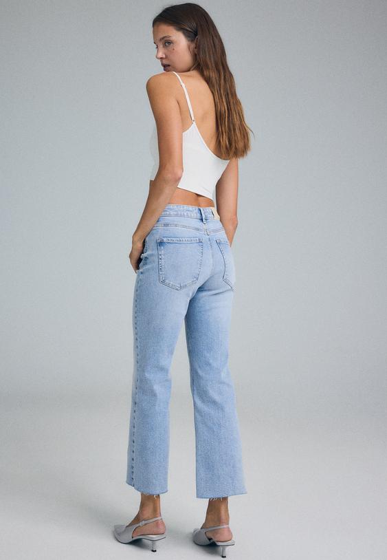 d78 jeans cropped klokkend l01480410