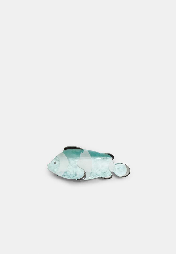 fish hair clip