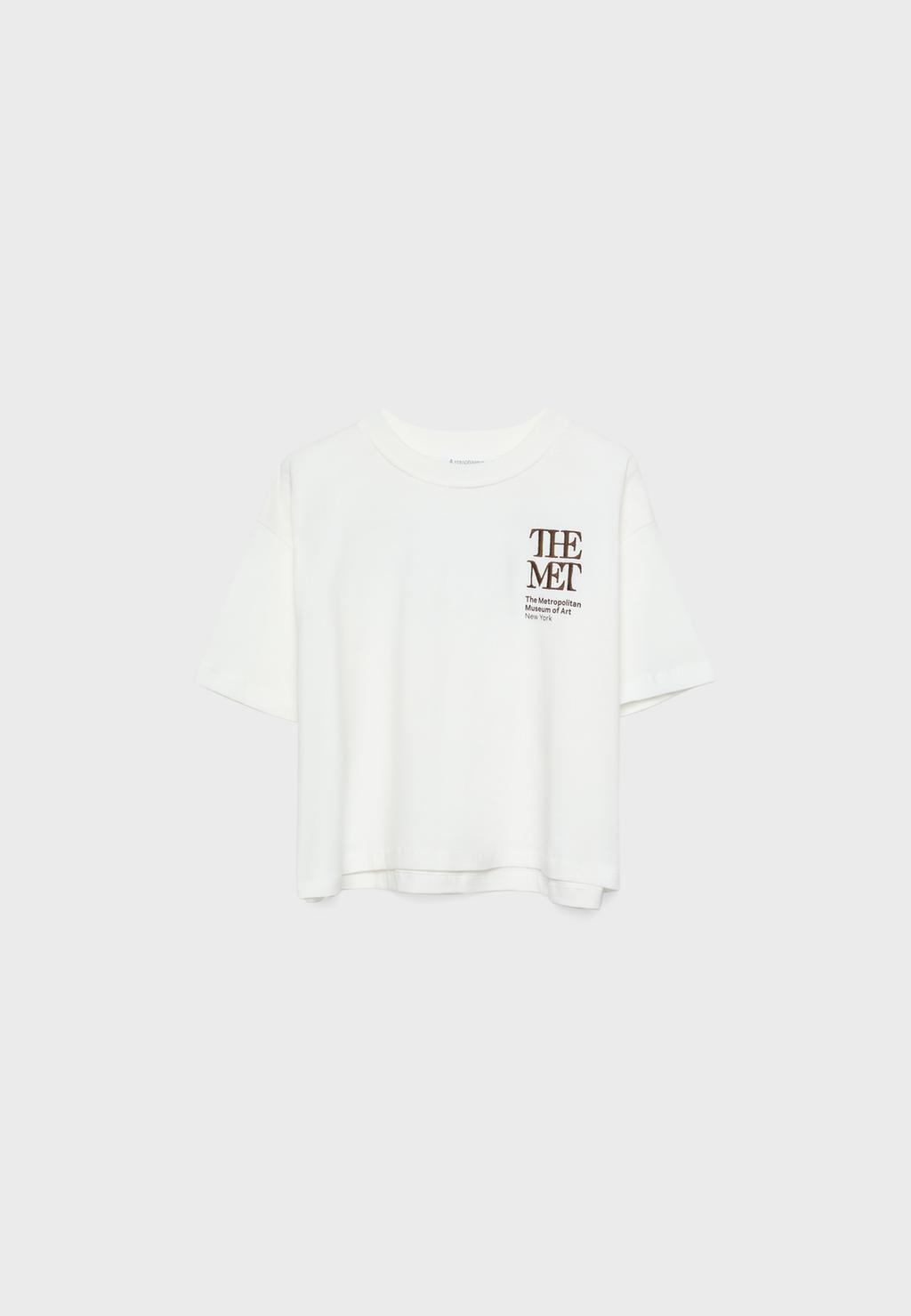 Camiseta crop The Met