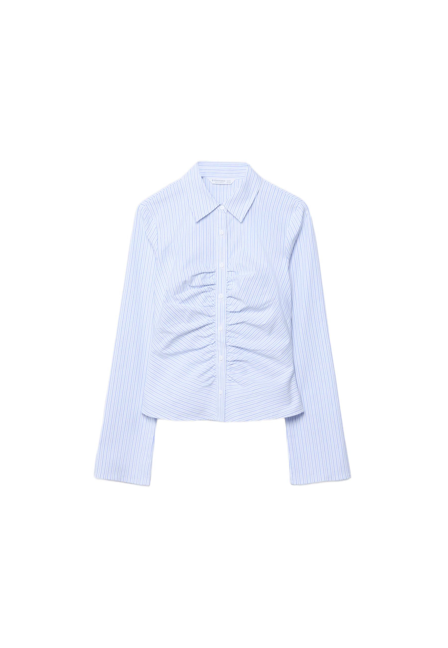 Bengaline gathered shirt — Sky blue
