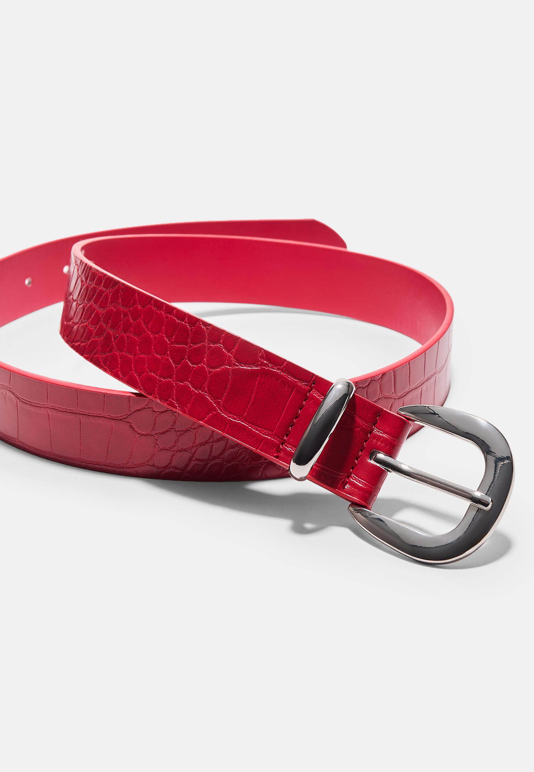 Basic Belt — Red