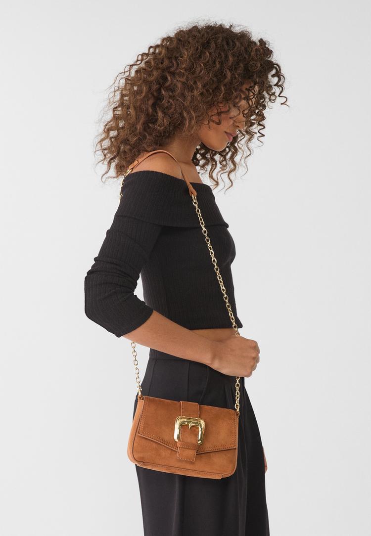 bolso bandolera hebilla