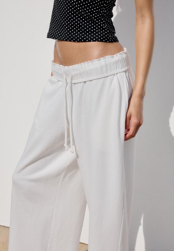 pantalon jogger recto efecto lavado