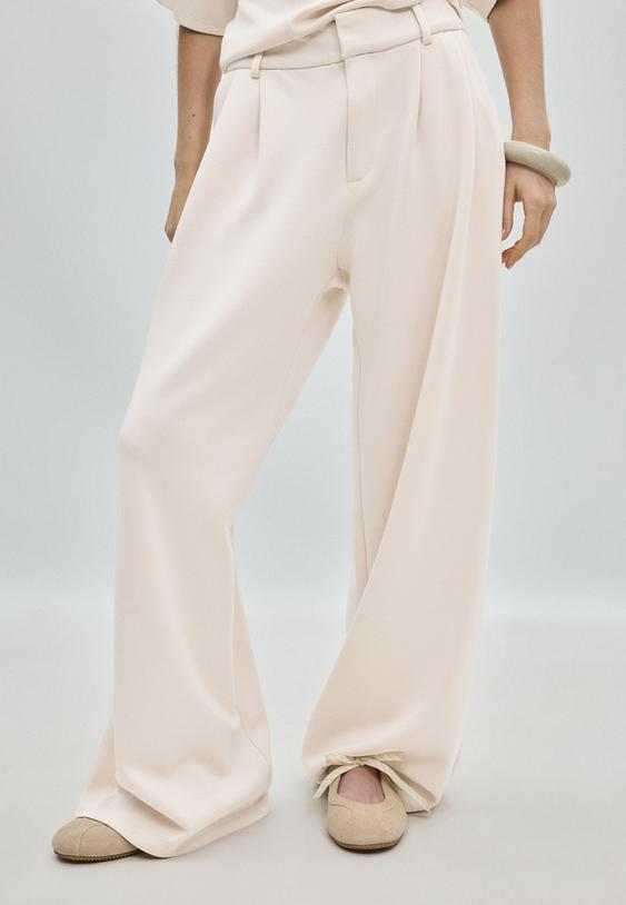 pantalone elegante morbido al tatto