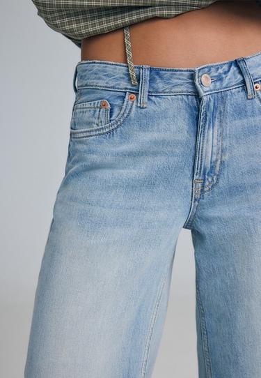 D91 low-rise wide-leg jeans — MEDIUM LIGHT BLUE DENIM 6