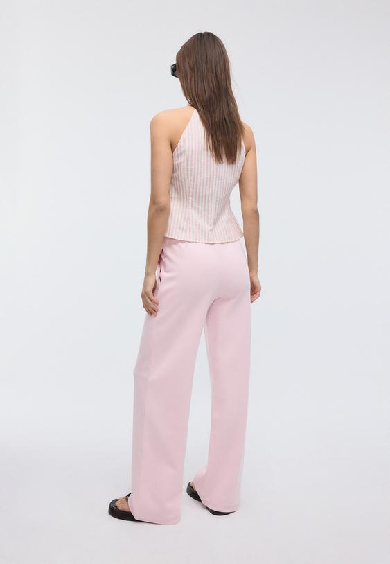 pantalon jogger wide leg