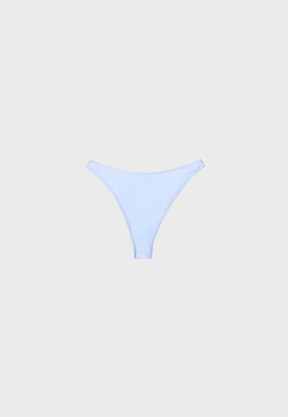 Basic saten Brezilya bikini altı - Görsel 9