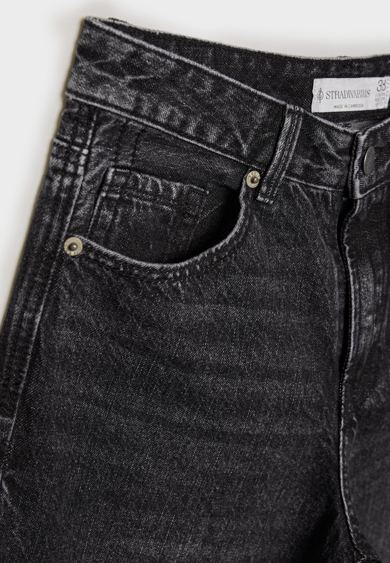 D92 straight fit geniş paça jean - Görsel 9