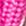 Tennis charm keyring — Neon pink (alternate view)