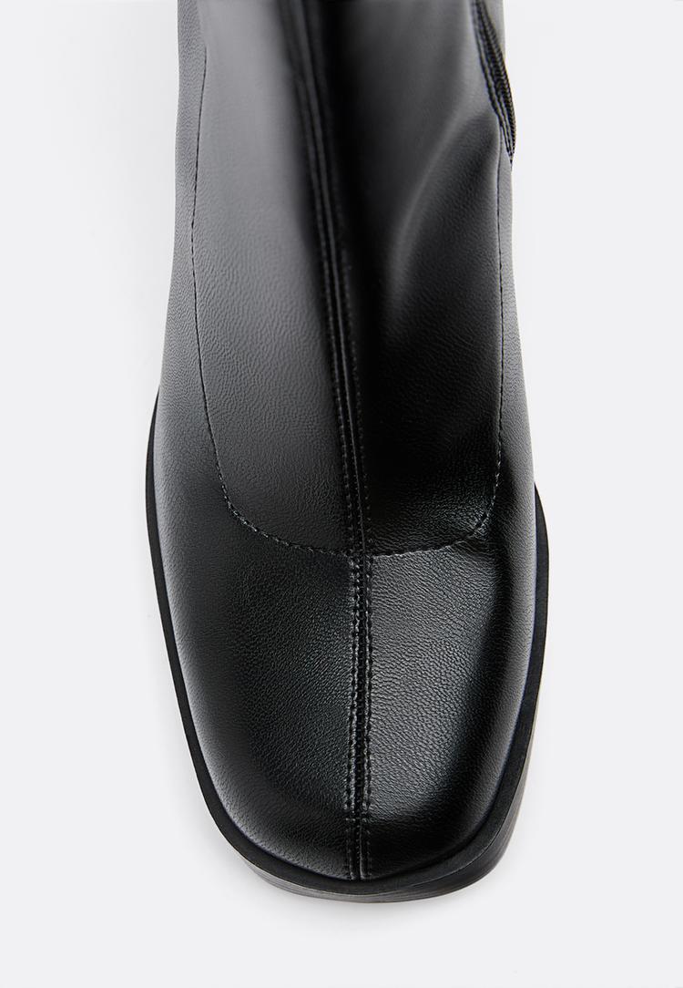 botines tacon plataforma